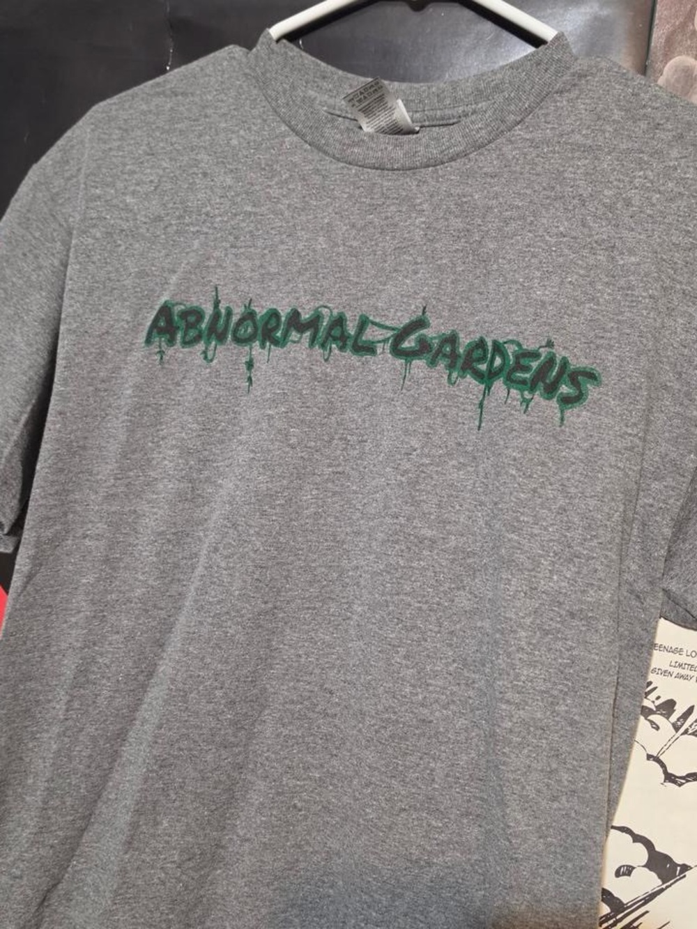 Skate grunge style Abnormal gardens tshirt